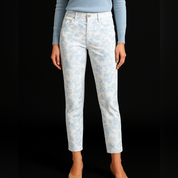 Lauren Ralph Lauren Denim - Lauren Jeans Co. Ralph Lauren denim size 14 floral VTG toile English Countryside